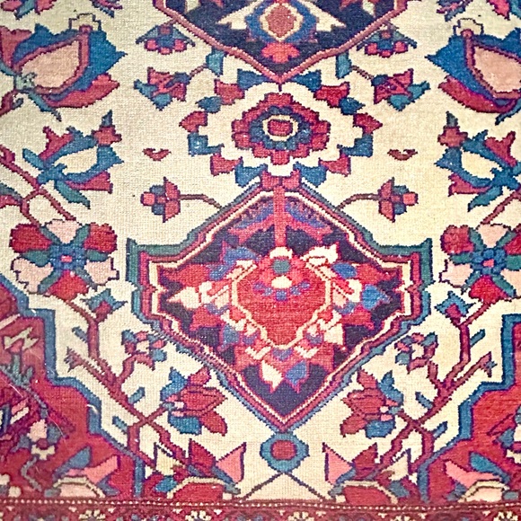 A rare late 1800’s West Persian Farahan Sarouk Rug - Picture 11 of 16